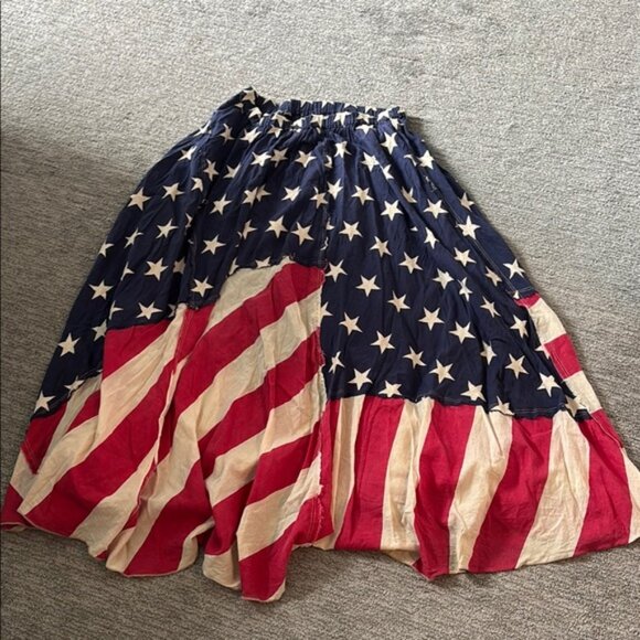 Denim & Supply Ralph Lauren American Flag Maxi Skirt – Size M - Picture 6 of 6